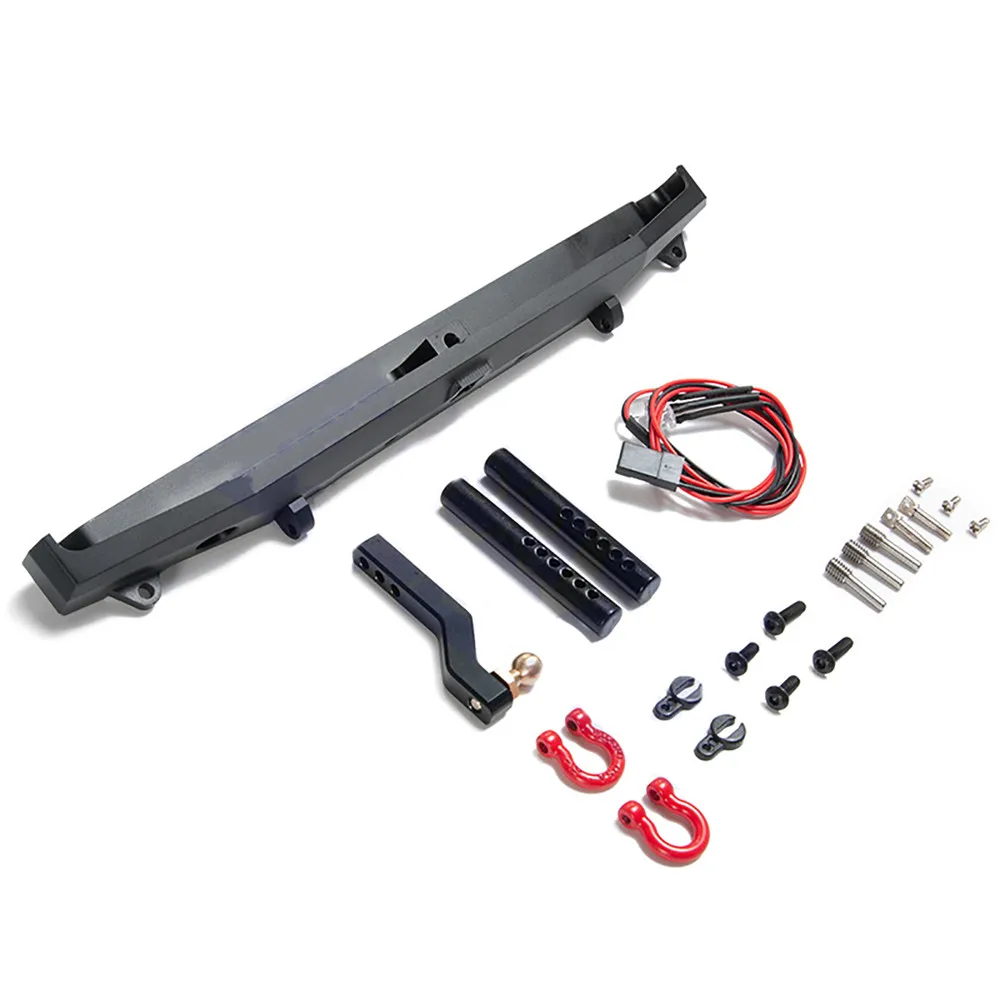 

Задний бампер Защита от столкновения пластина для TRX-4 SCX10 SCX10 II RC автозапчасти