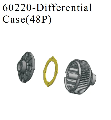 

RGT RC truck 94601PRO Spare Parts 60220-Differential Case(48P)