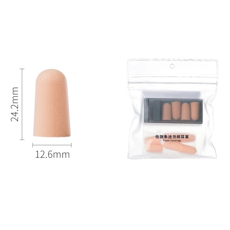 Xiaomi Jordan&ampJudy Soundproof Earplugs Mute Professional Noise Reduction Light Soft Silicone Sleeping foam Travel | Электроника