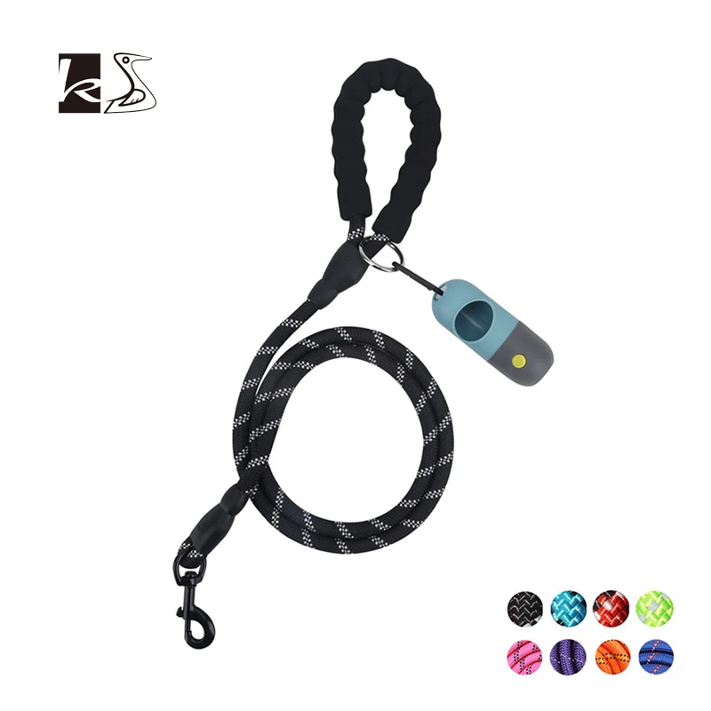 Популярная Светоотражающая тяга для домашних животных и круглая нейлоновая