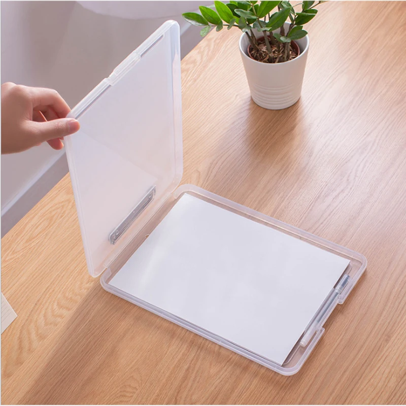 A4 storage box file folder test paper multi-function writing board office stationery | Канцтовары для офиса и дома - Фото №1