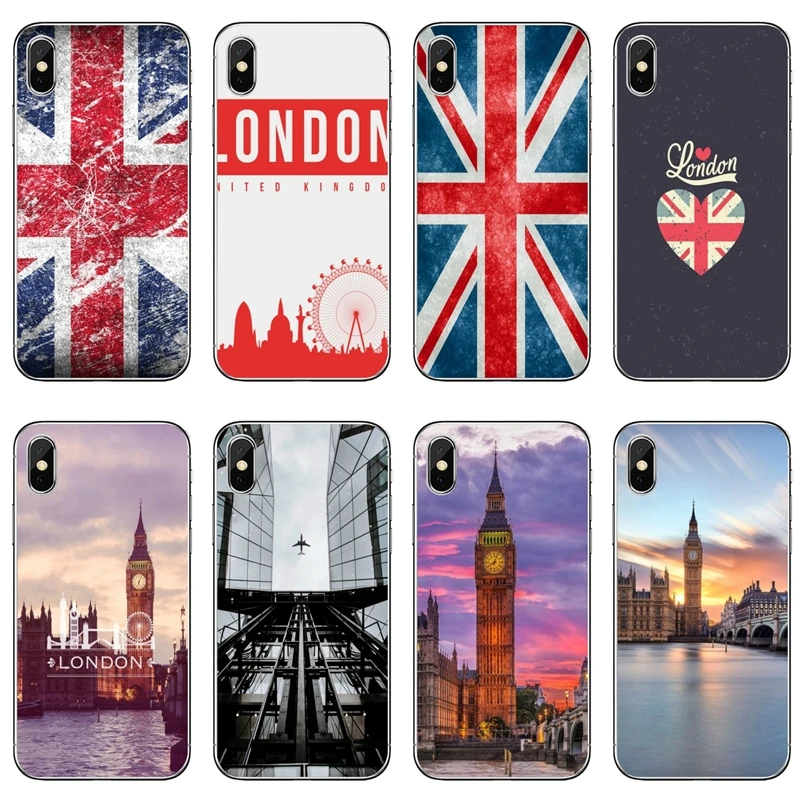 Мягкий силиконовый чехол для телефона Великобритания Лондон iPhone 11 Pro XS Max XR X 8 7 6 6S