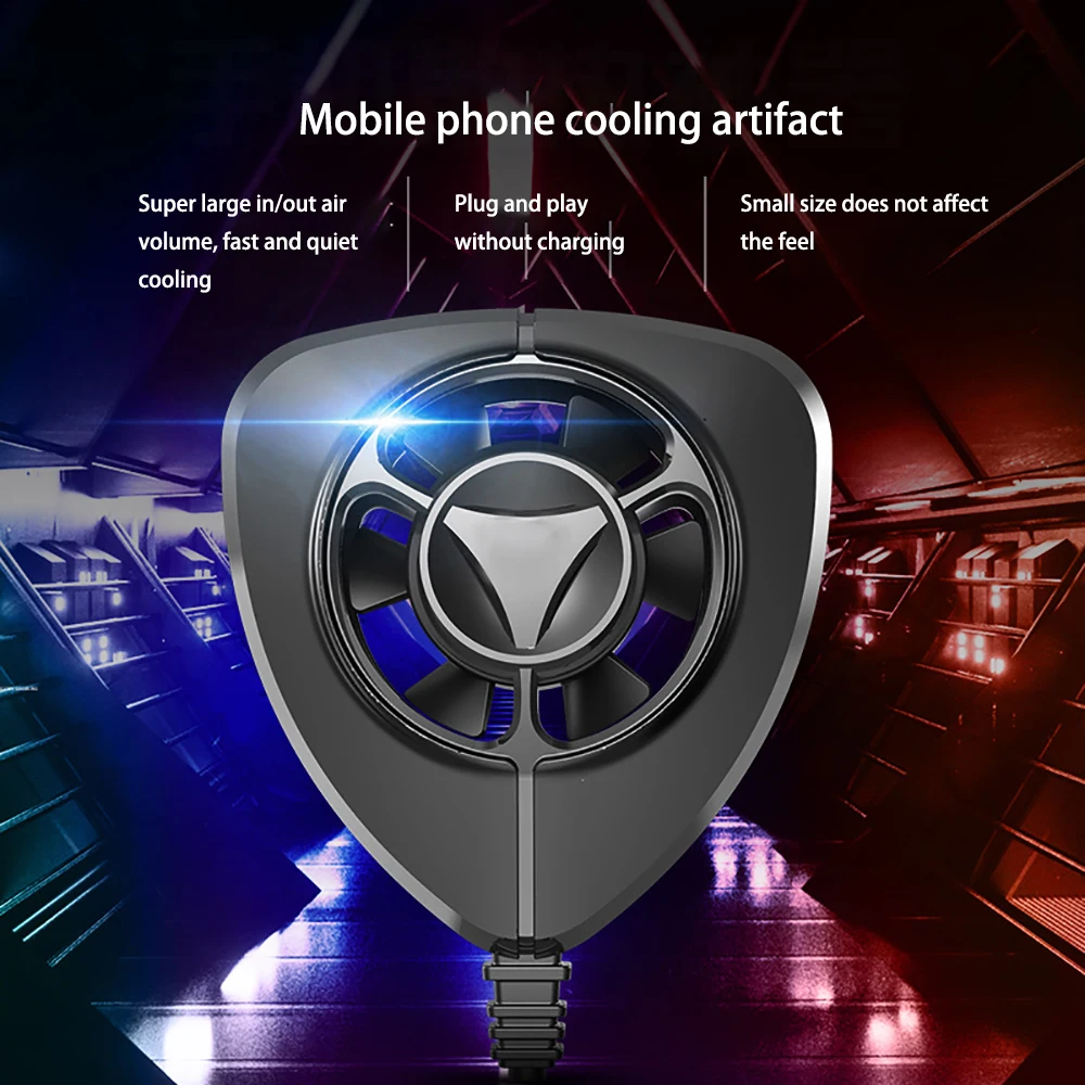 вентилятор для телефона охладитель кулер охлаждение Новый охлаждающий