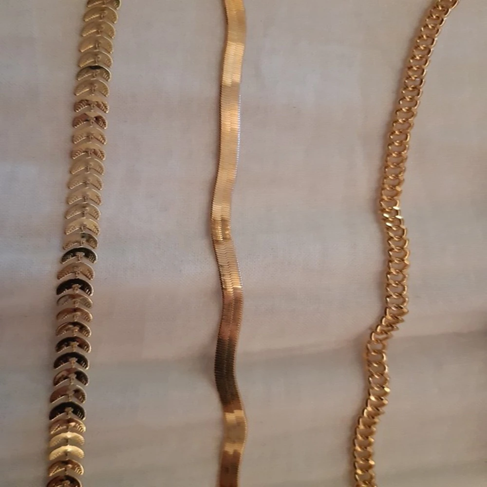 

2021 Newest Gold Color Simple Chain Anklets For Women Beach Foot Jewelry Leg Chains Ankle Bracelets Women Set Accessories