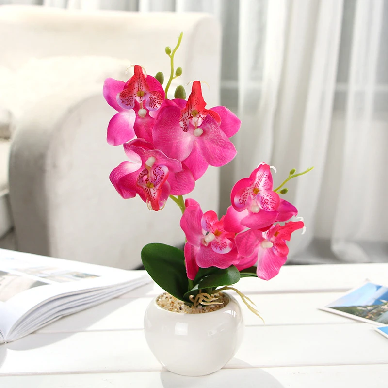 Artificial Succulents Flowers Plants Bonsai Table Garden Home Party Decor Fake | Дом и сад