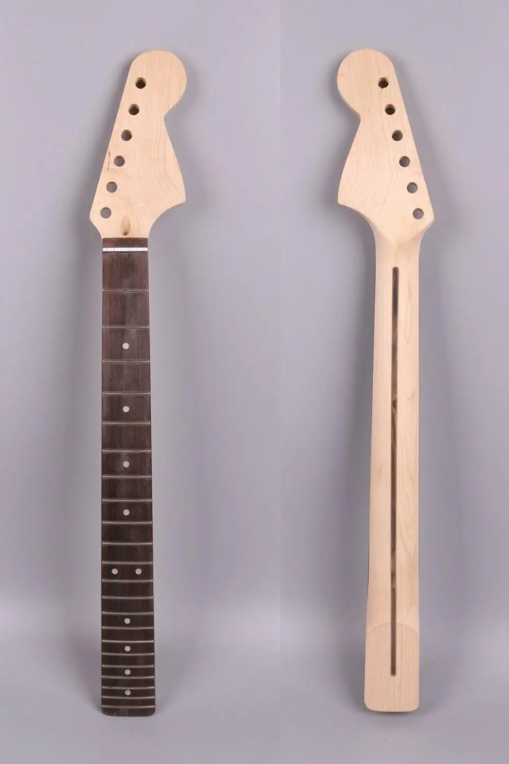 Электрогитара шеи 22 лада 25 5 дюймов точка на грифе твердой древесины Yinfente большая