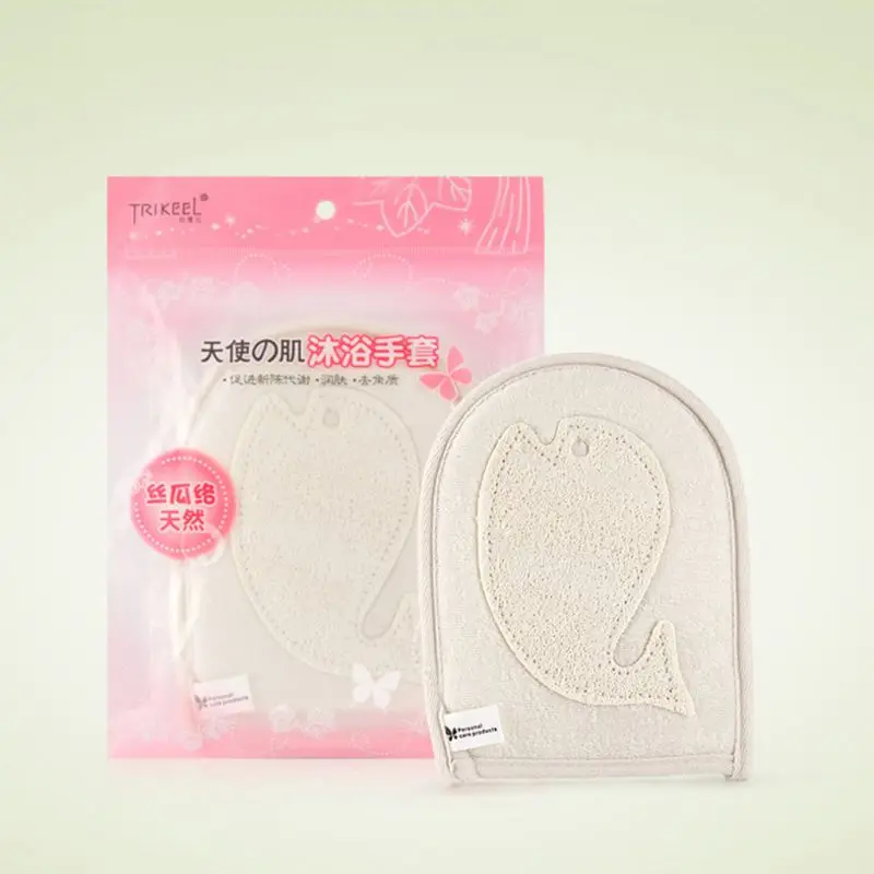 Сильная отшелушивающая мочалка-губка для тела перчатки уборки удаление