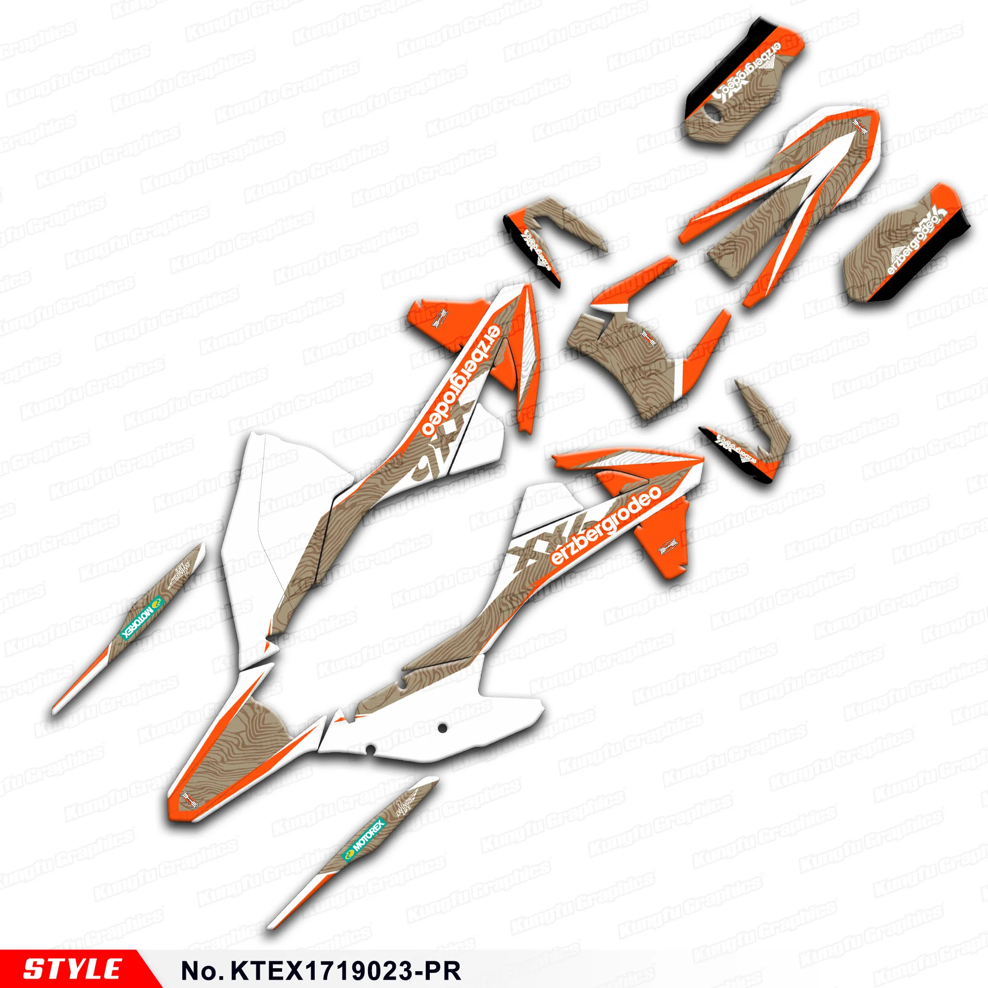 Запчасти и аксессуары для мотокросса пользовательские наклейки Стикеры 125 150 250 300