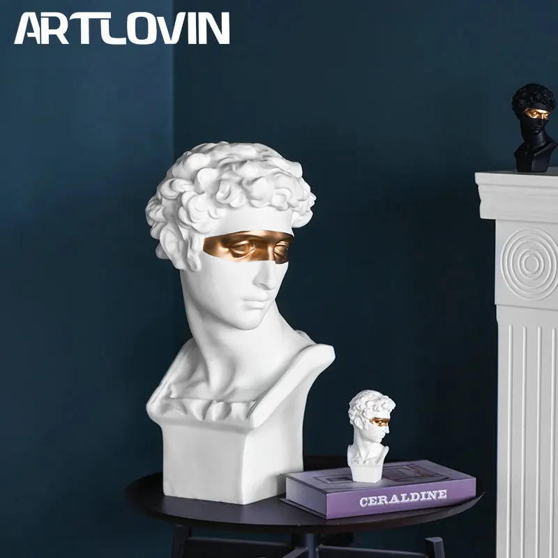 Новинка 2020 европейская Статуэтка из смолы Дэвид венерина эскизные персонажи