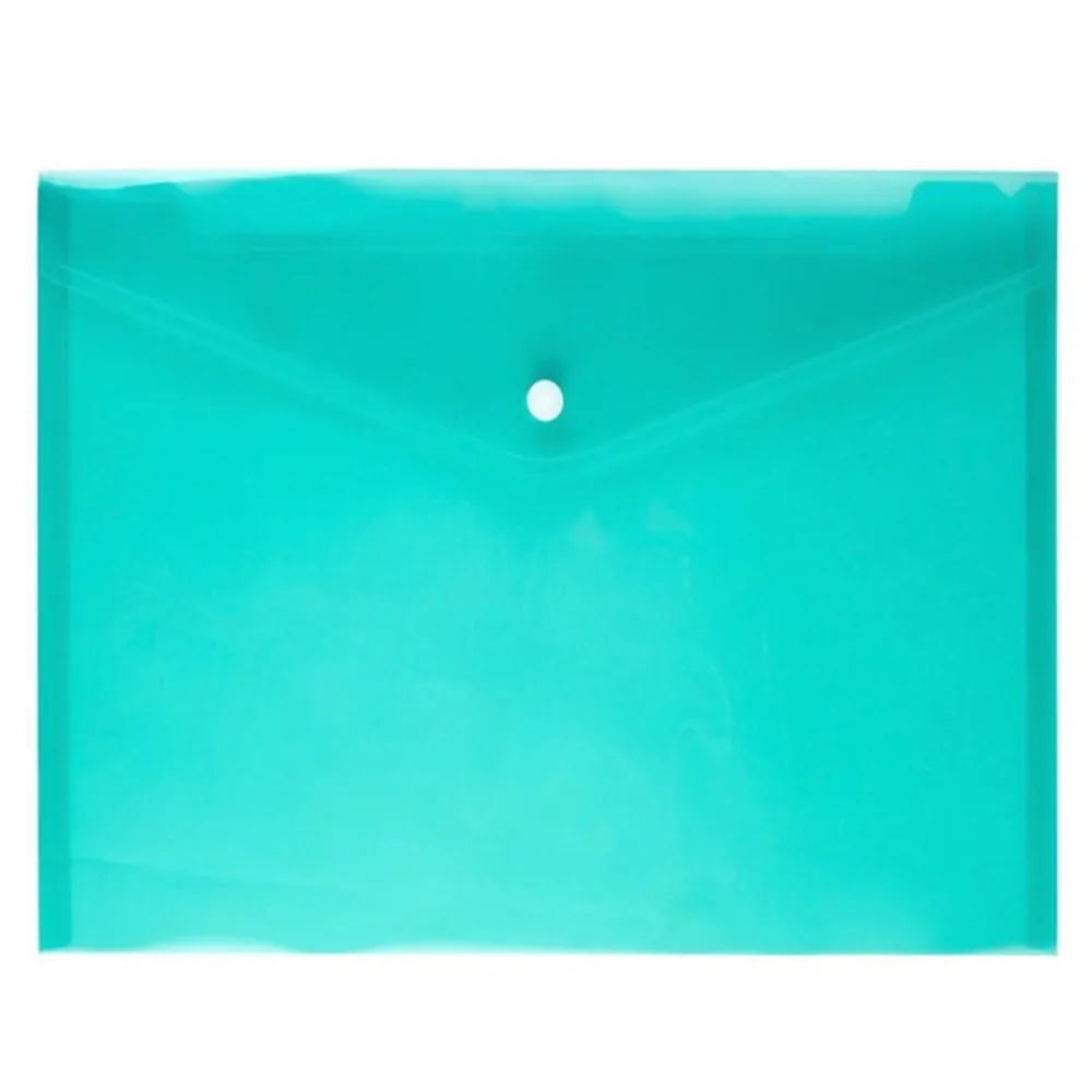 

A6 Clear Document Bag Paper File Folder Portable Stationery School Office Case PP 6Colors Available School Stationery Supplies