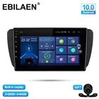 Автомобильный мультимедийный плеер на Android 10,0 для Seat Ibiza 6j 2009-2013, мультимедийная система с GPS-навигацией, радиоприемником и камерой Carplay