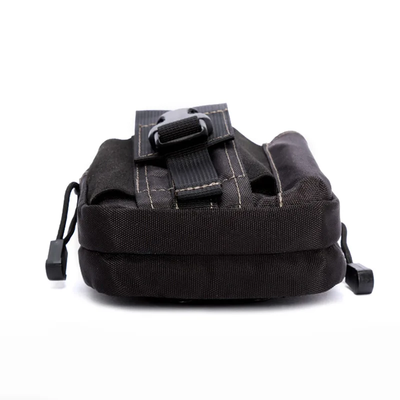 Men Waist Bag Canvas Fanny Pack Belt Phone Drop Leg Bags Military Zipper Waterproof Phone Waist Packs 6.8 inch Cellphone Bum Bag