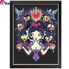 Алмазная живопись фантазия ядовитая Девушка Стразы картины Вышивка крестиком Алмазная вышивка мультяшная Девушка полный набор ручной работы