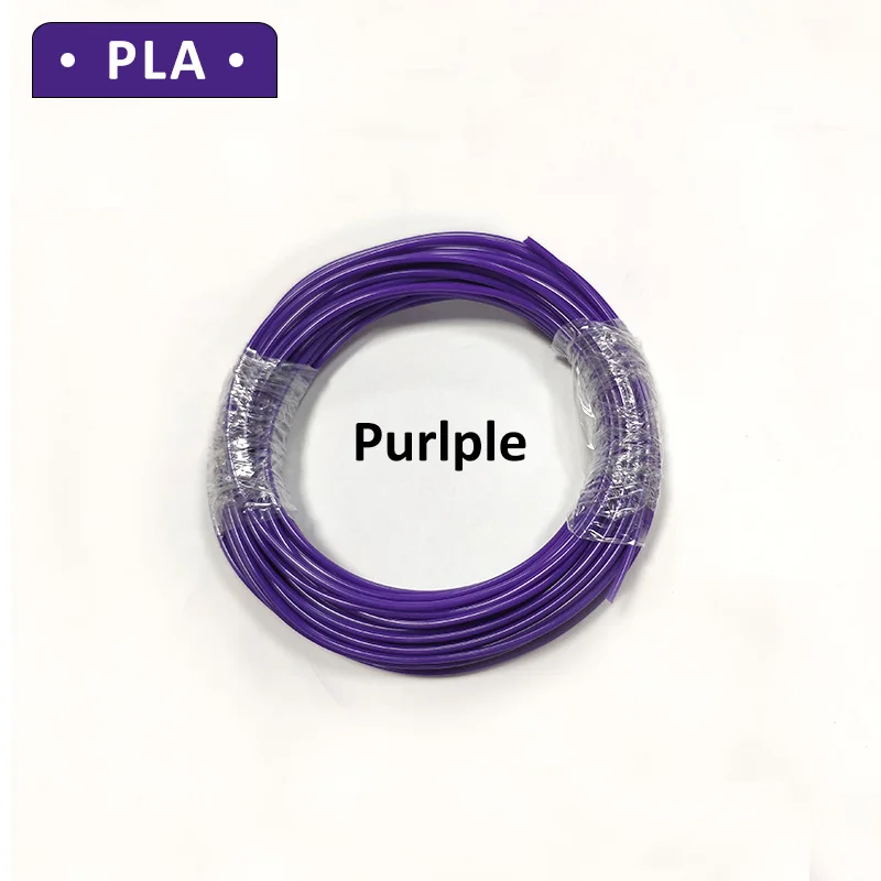 Purple Сублимационная pla нить abs 3d принтер светится в темноте пластик 1,75 мм impresora resina для ручек abs filamento дешево - Цвет: Purple