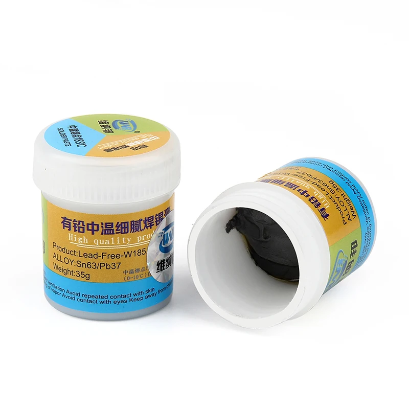 Паяльный флюс 35 г паста Трафаретный сварочный инструмент низкотемпературная