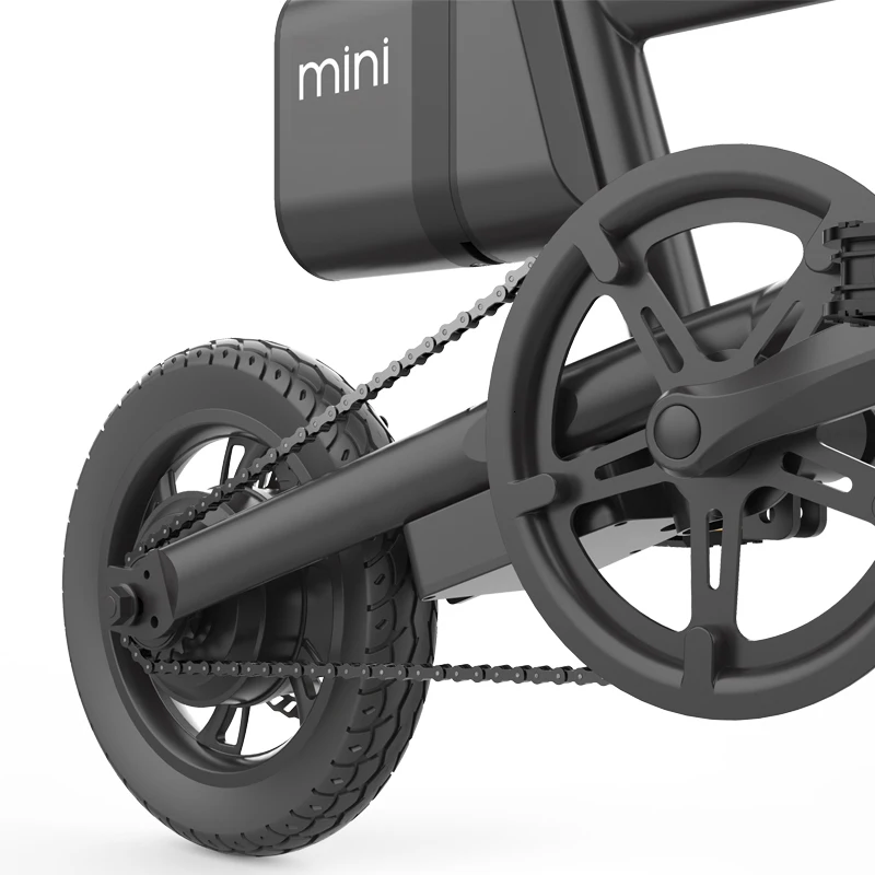 CMS-Mini mini ebik 36V250W 12 inch folding electric bicycle lithium battery LED displayer brushless motor ebike | Спорт и