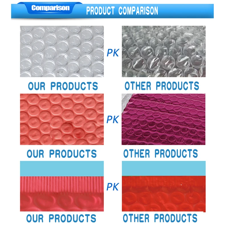 Пузырь Алюминиевая фольга цвет антистатическая Mailer Золото Серебро Роза Красная