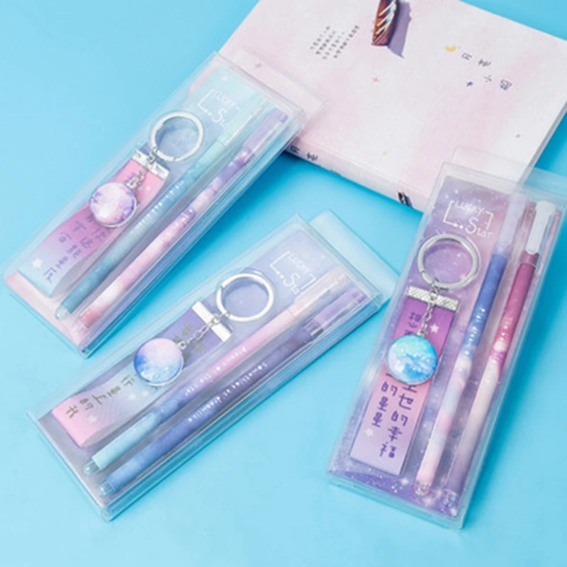 6 шт. гелевая ручка канцелярские принадлежности Творческий Созвездие пара ручек 2