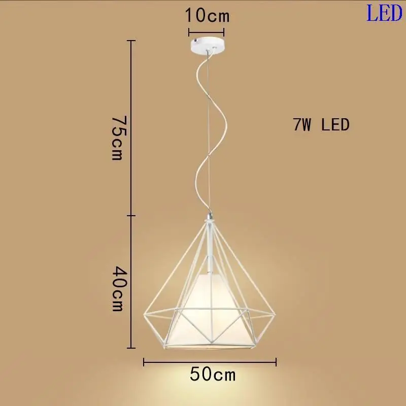 Dining Room Verlichting Hanglamp Industrial Pendant Light Lampen Modern Suspension Luminaire Deco Maison Hanging Lamp | Лампы и