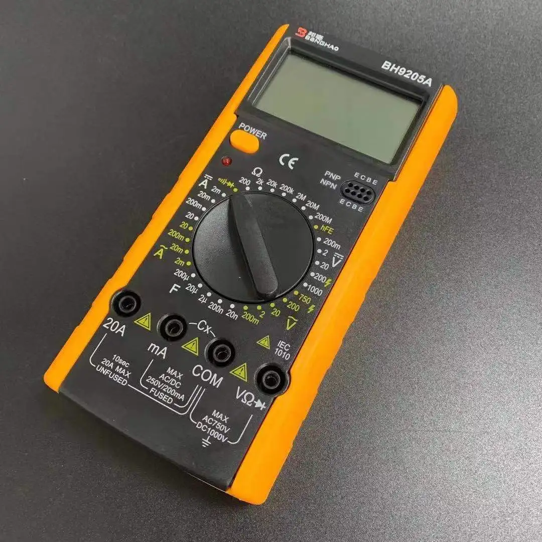 

Professional Digital Multimeter AC DC Ammeter Voltmeter Capacitance Resistance Tester Meter Multitester