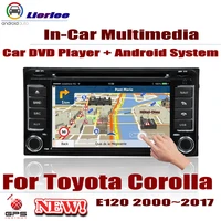 car dvd player for toyota corolla e120e130 2000 2017 ips lcd screen gps navigation android system radio audio video stereo