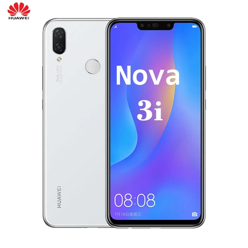HUAWEI nova 3i смартфон 6 3 &quotAndroid 8 1 Kirin710 Восьмиядерный 2 ГГц 4 Гб ОЗУ 128 ПЗУ 16.0MP отпечаток