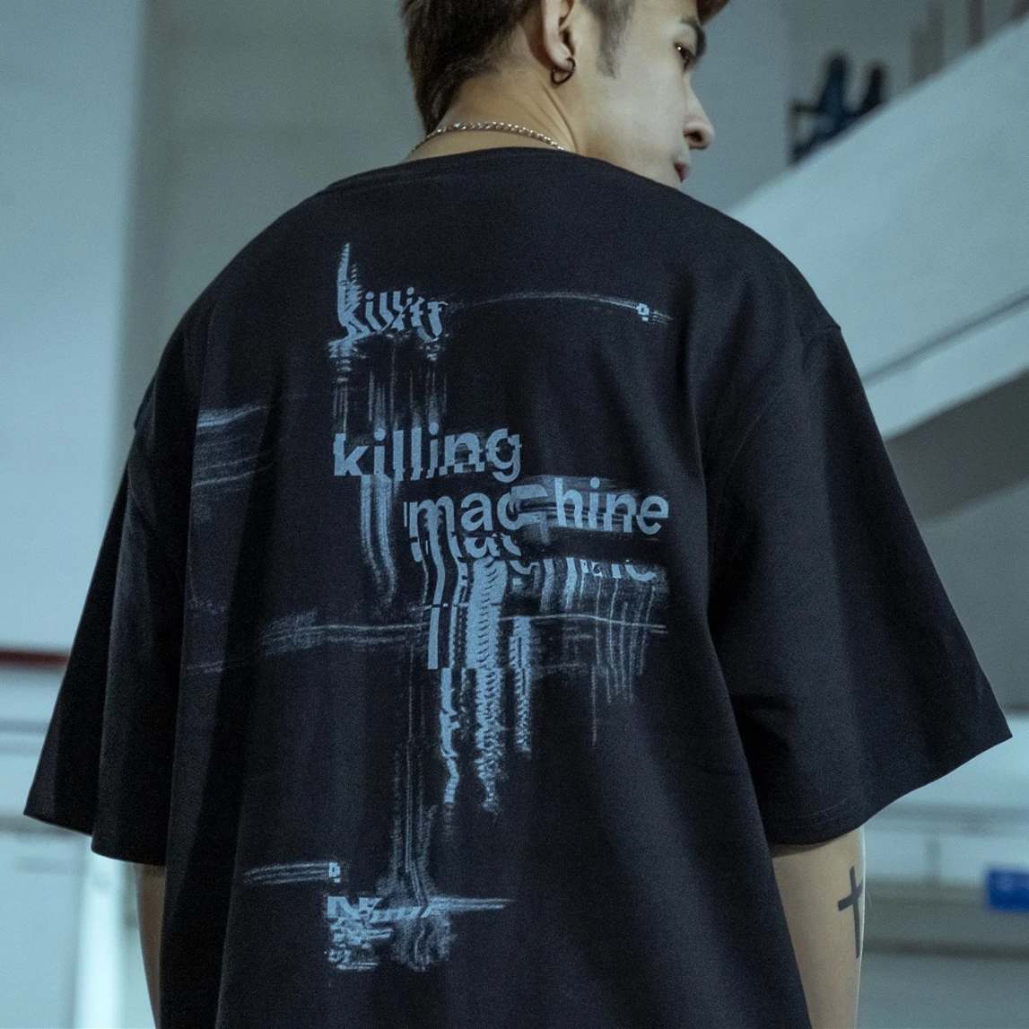 Белые Повседневные футболки для мужчин с принтом букв и сердца мужские хип-хоп