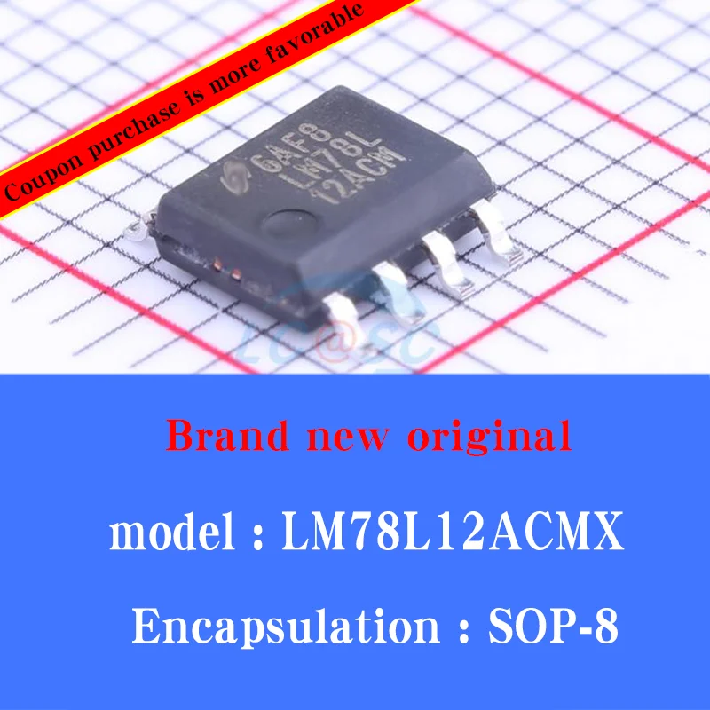 

20 шт./партия, линейный регулятор LM78L12ACMX LM78L12ACM SOP-8 SMD