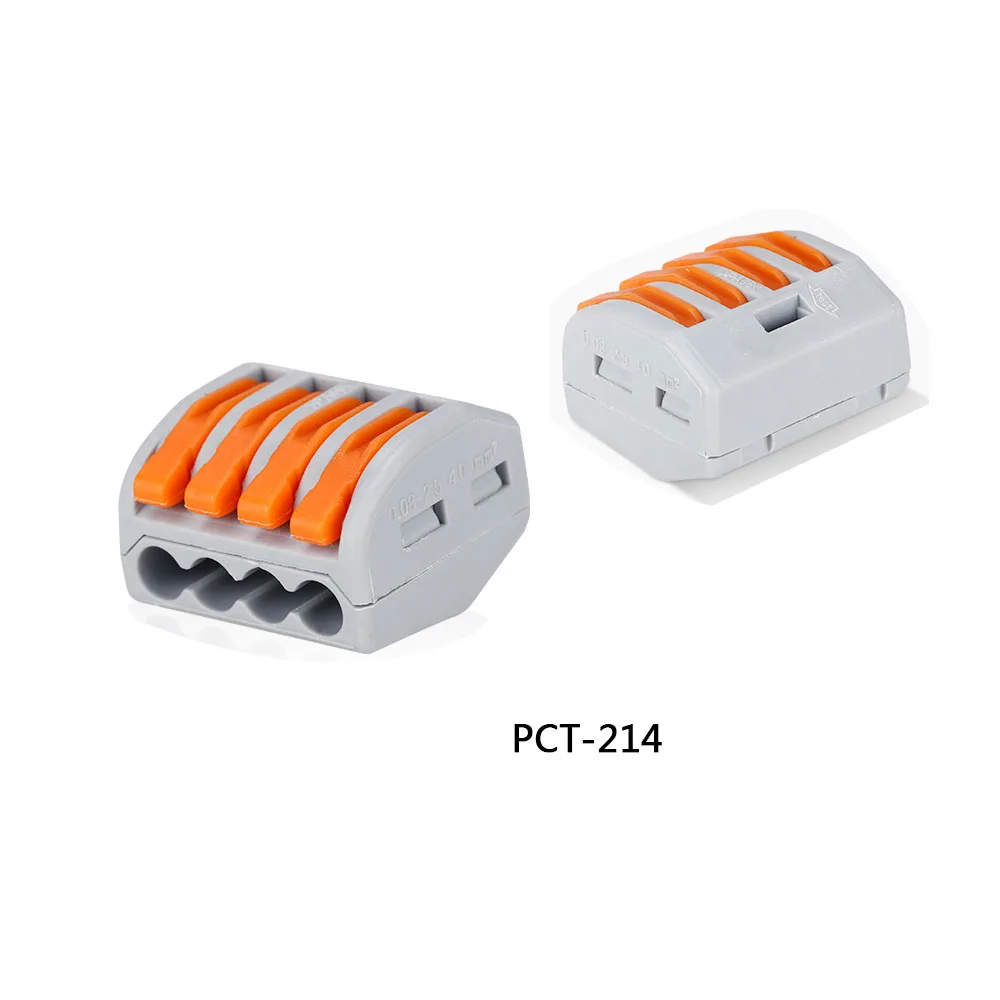 10-100pcs светодиодные полосы светильник компактный Универсальный разъем провода 2pin 3pin 4pin 5pin 8pin разъем, клемма блока вниз светильник разъем