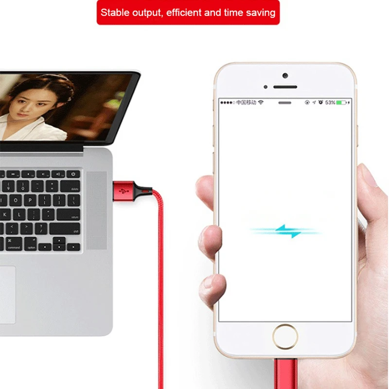 USB кабель для передачи данных и зарядки 22 см 50 1 м 2 3 м|Кабели мобильных телефонов| |