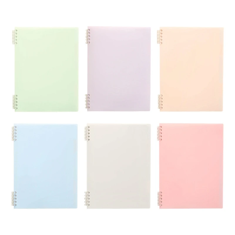 

Morandi Color Series Notebook A5 B5 Loose-feaf Notebook Binder File Folder