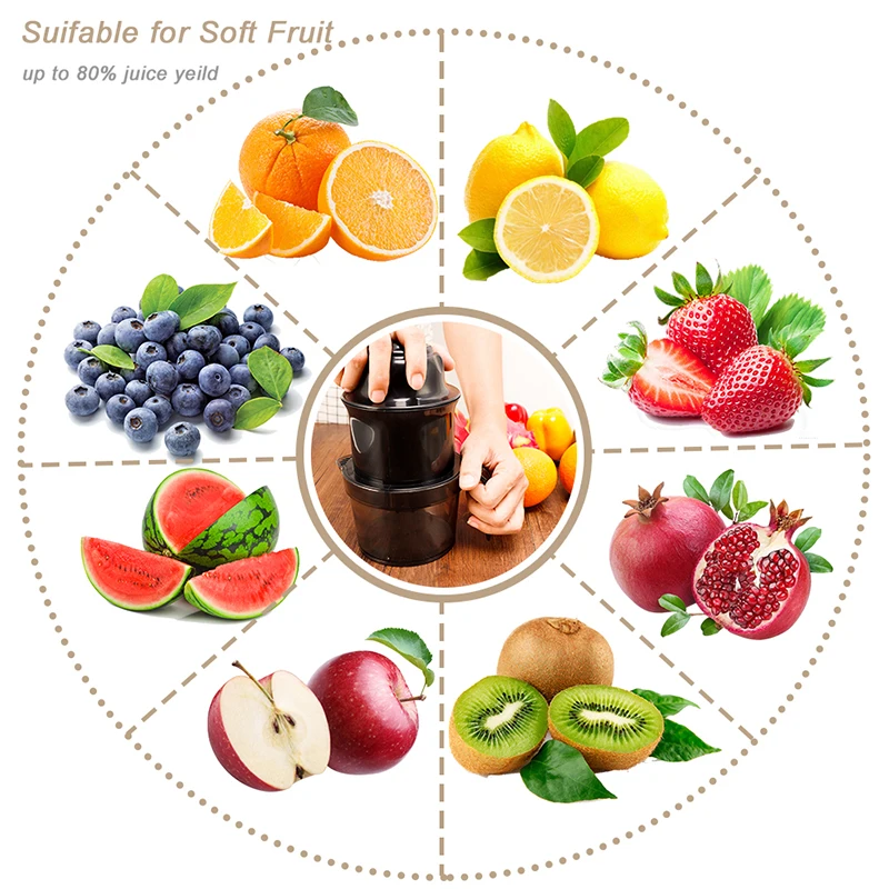 Ручная соковыжималка для цитрусовых ресторана и кухни фруктов с прессом