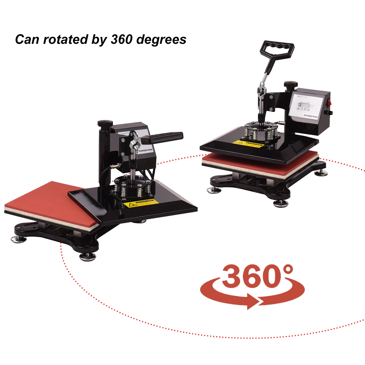 Термопресс 5 в 1 машина для сублимации передачи тепла вращение на 360 градусов