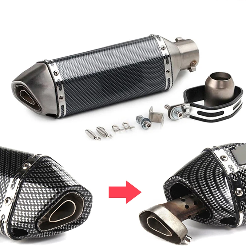 # E77 мотоцикл выхлопной для yamaha yfz 450 KTM 690 supermoto KAWASAKI z750 BENELLI bn302 BMW r 1200 gs lc | Автомобили