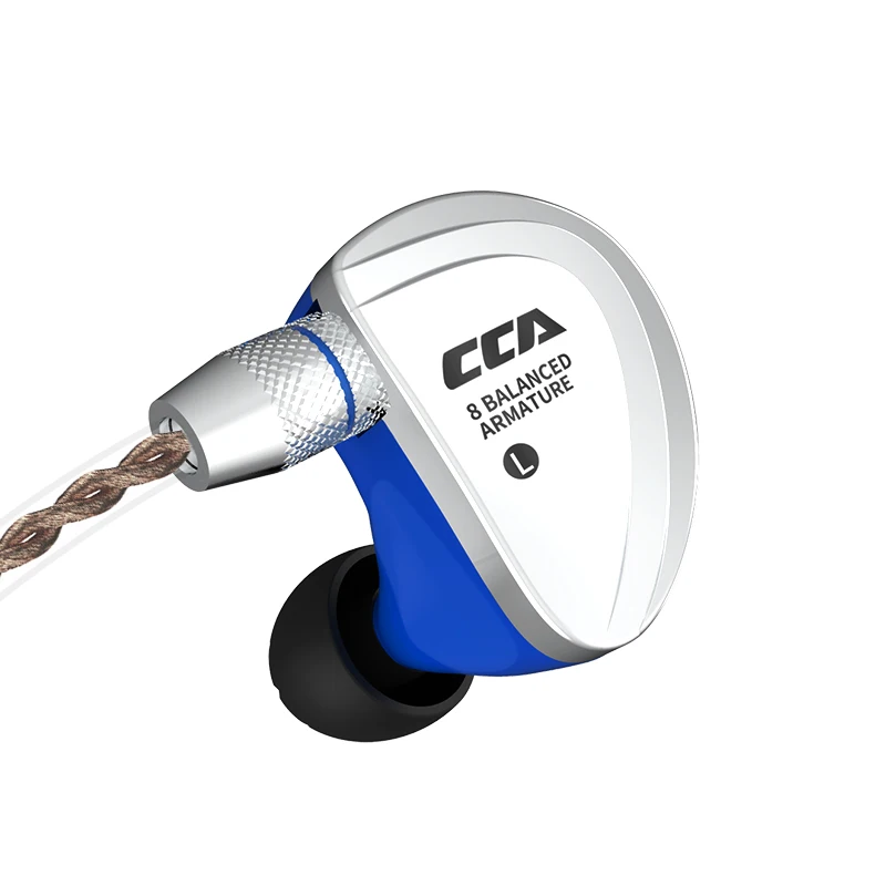 CCA C16 8BA привод в ухо наушники Hifi Dj монитор бег спортивные наушники для C04 C10 CA4 C12