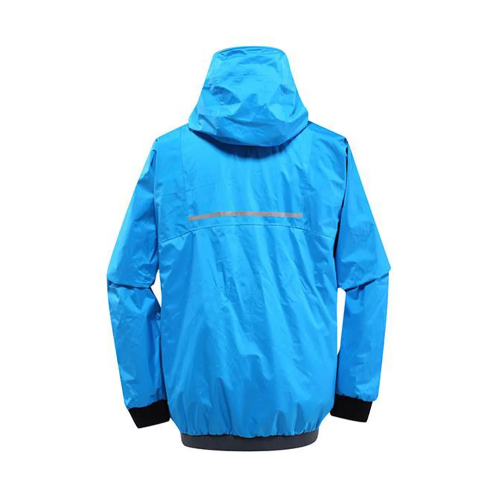 

Waterproof Drysuits Tops Fishing Man's Jacket Dry Cag Sailing Drytop 3 Layer Nylon Fabric DT8 Windproof Padding Dry Tops