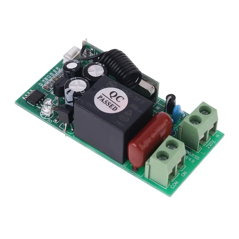 

220V Single Way Wireless Remote Control Switch for AK-RK01SS BK-2-315MHZ 433MHZ 28GE