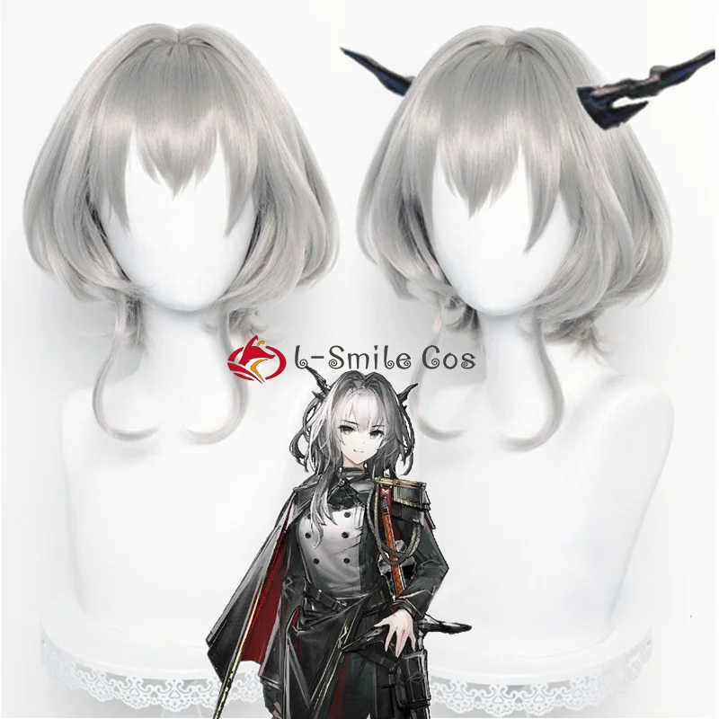 

Парик для косплея из аниме «талула аруториас», термостойкий, из синтетических волос, цвет серебристо-серый, с шапочкой