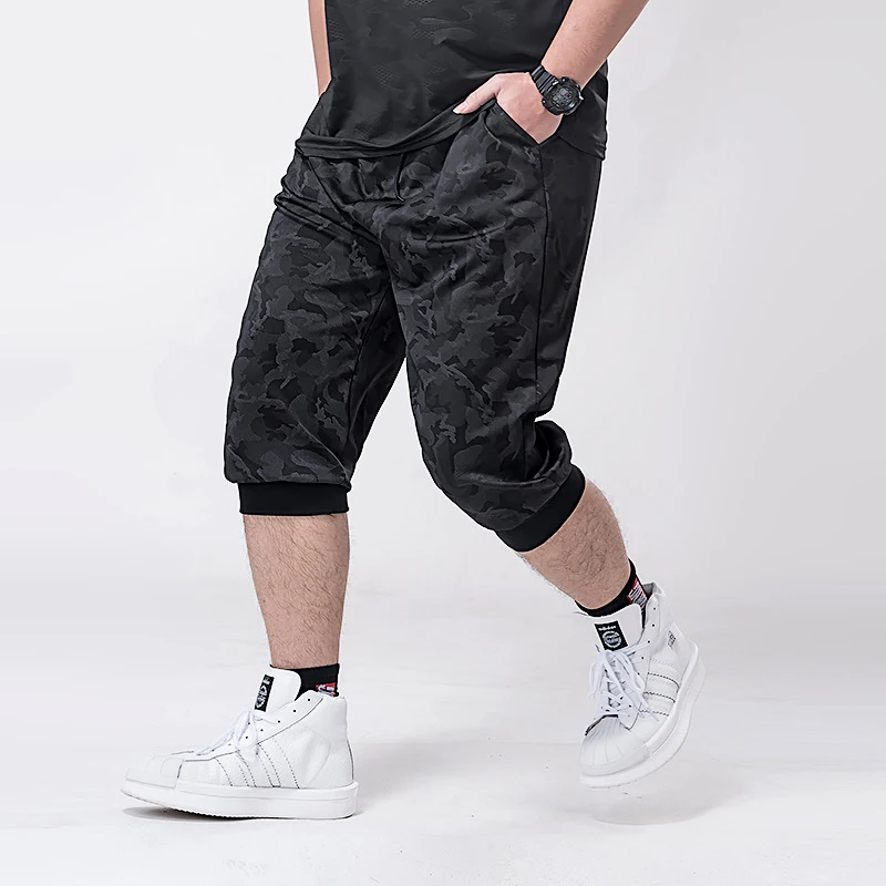 Брюки gerшри мужские до середины икры камуфляжные повседневные штаны
