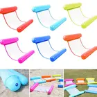 Плавающий шезлонг-гамак для воды, надувная плавающая кровать, складной бассейн для плавания, Большая распродажа