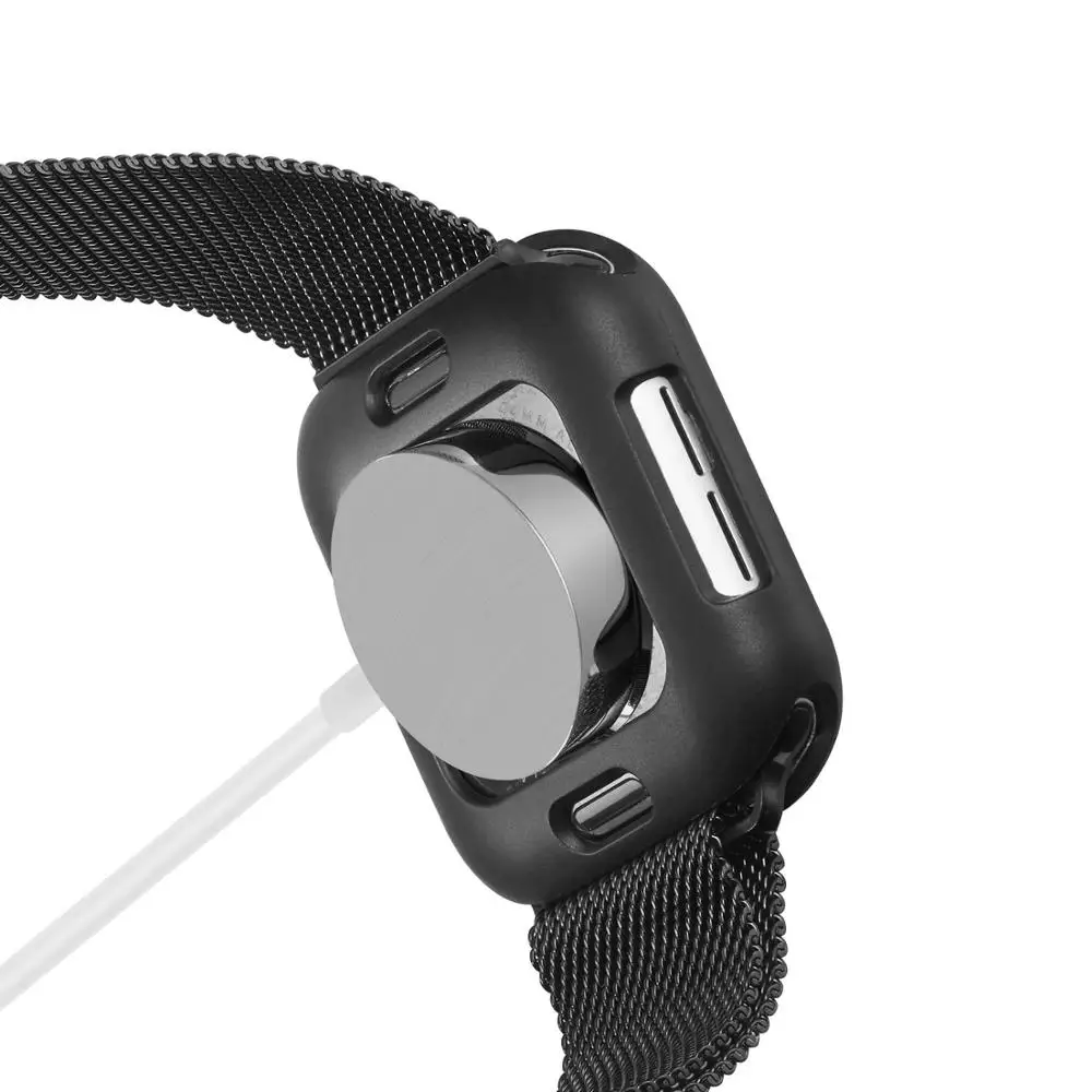 Миланский ремешок из нержавеющей стали для IWatch 5 4 1/2/3 42 мм 38 iwatch серии 40 44 чехол