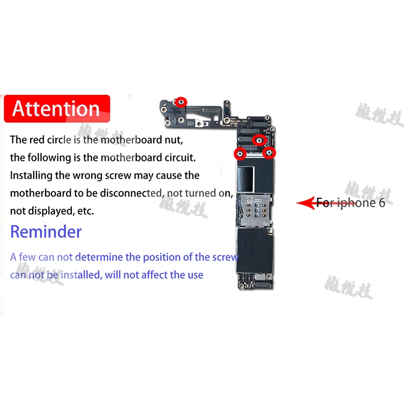 Оригинальная чистая разблокированная материнская плата iCloud с/без Touch ID для iphone 6 16