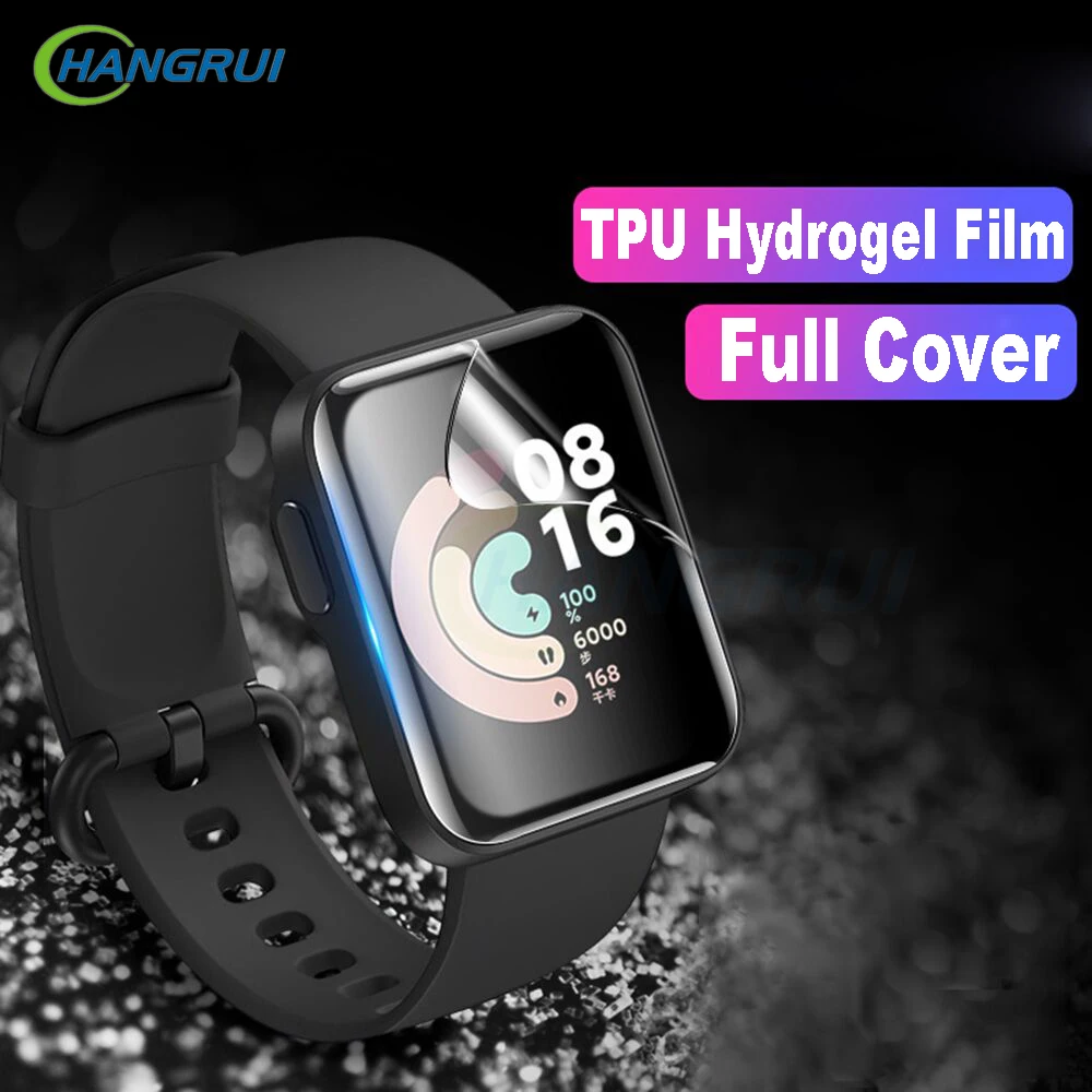 

HD Screen Protector Film For Xiaomi Mi Smart Lite Not Tempered Glass Soft Film RedMi Smart Watch Full Cover TPU Hydrogel Film
