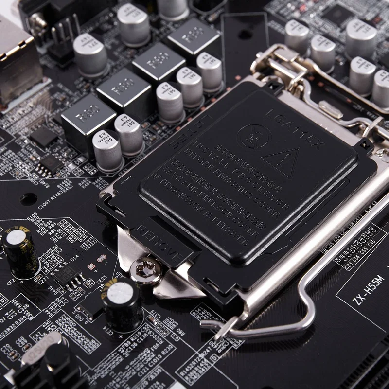 H55 LGA 1156 материнская плата разъем LGA 1156 Mini ATX Настольный образ USB2.0 SATA2.0 двухканальный 16G DDR3 1600 для Intel