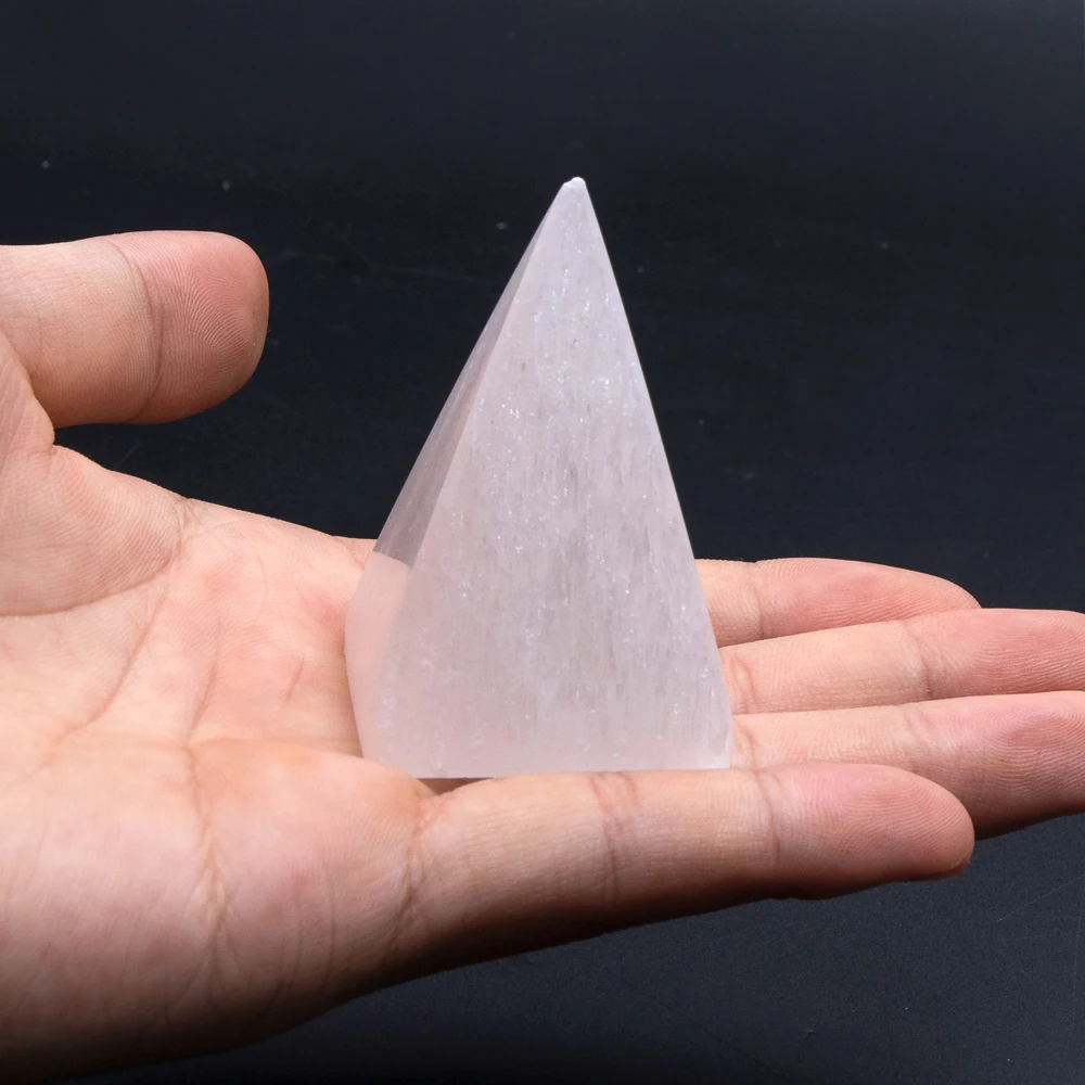 Камень Selenite Energy натуральный кристалл драгоценный камень яйцо исцеляющая чакра
