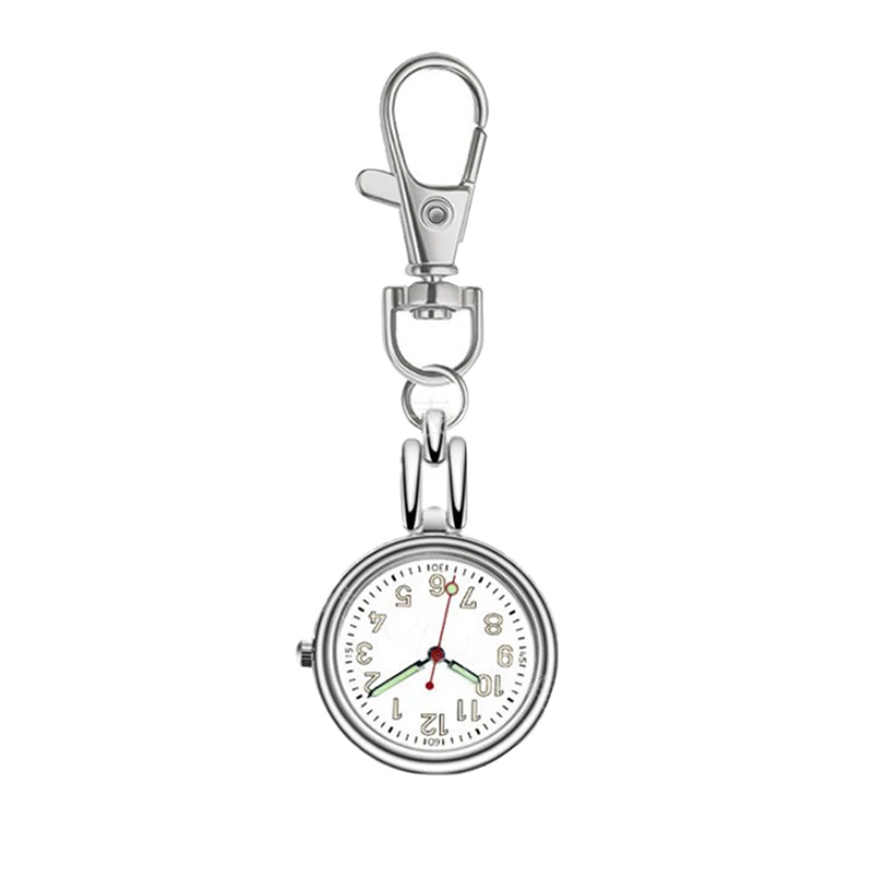 Часы карманные для медсестер светящиеся подвесные кварцевые часы с цепочкой