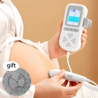 home use doppler fetal baby monitor for pregnant women sonar doppler pulse meter stethoscope lcd display lisen baby heart
