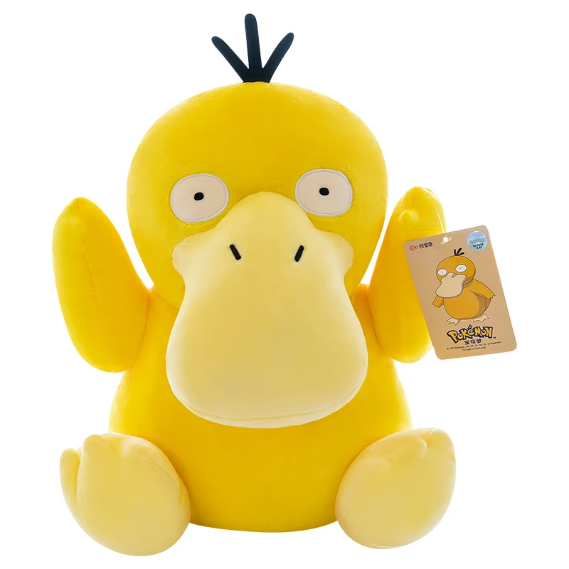 

Large Size Psyduck Plush Toy Pikachu Pokemoned Anime Duck Stuffed Doll Pillow Birthday Present Baby Gift For Kids Children