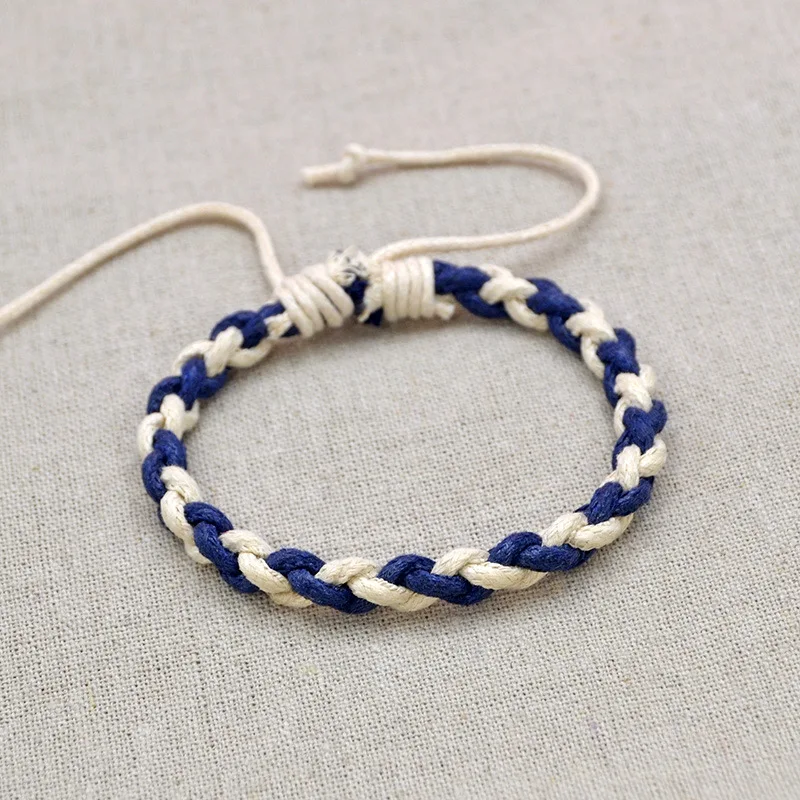 Boho обувь ручной работы в этническом стиле тканый браслет веревочки мужские