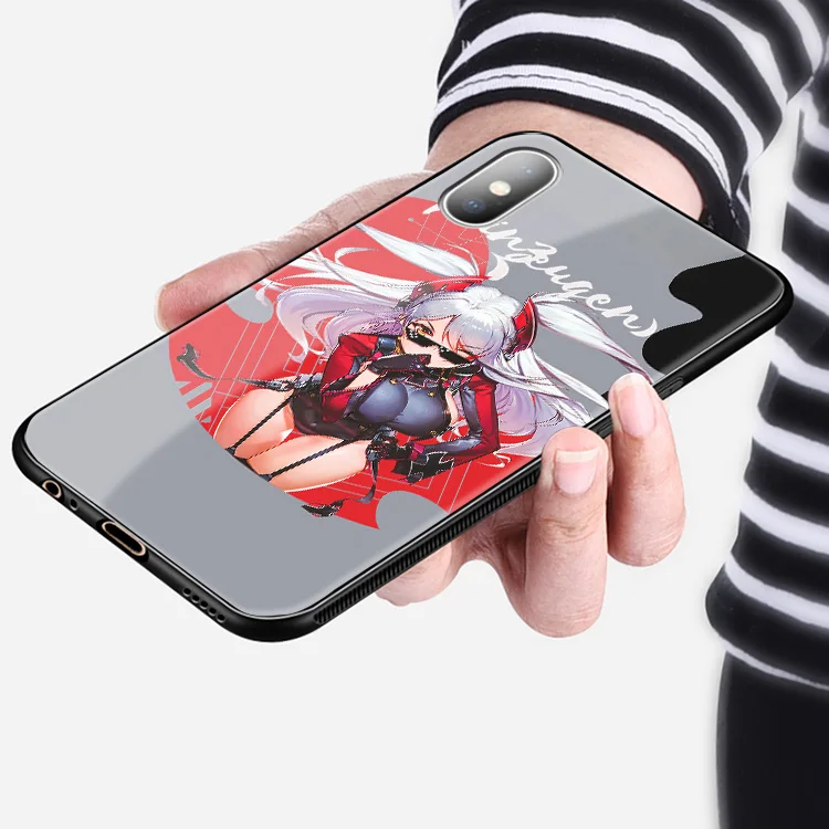 Мягкий силиконовый чехол для телефона из закаленного стекла iPhone 5 5S SE 6 6S 7 8 Plus X Xr Xs